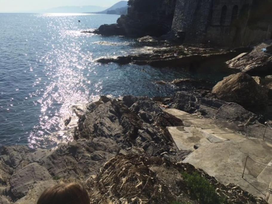 New Suite Sul Mare N. 2 Recco Bagian luar foto